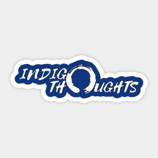 Indigo Thoughts, Indigo Style Sticker